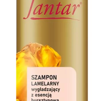 Разглаживающий ламеллярный шампунь с янтарной эссенцией для длинных и непослушных волос, 300 мл Jantar Lamelarne wygadzenie