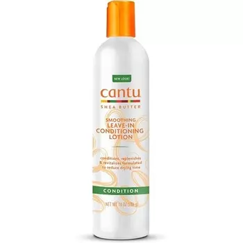 Разглаживающий несмываемый лосьон-кондиционер с маслом ши 284G, Cantu