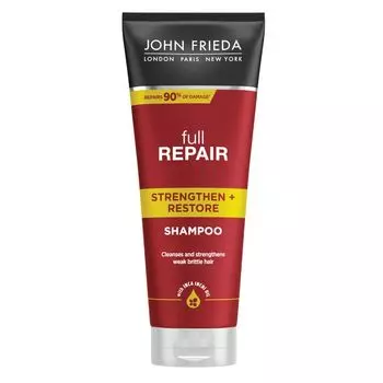 Разглаживающий шампунь для тусклых волос full repair shampoo John Frieda, 250 мл