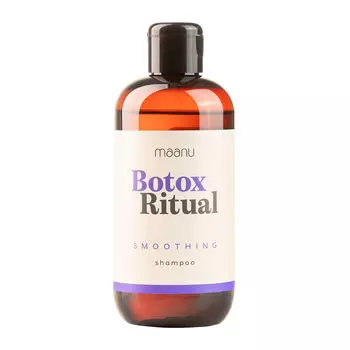 Разглаживающий шампунь для волос Maanu Botox Ritual, 250 мл
