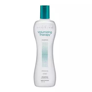 Разглаживающий шампунь для волос volumizing therapy shampoo Biosilk, 355 мл