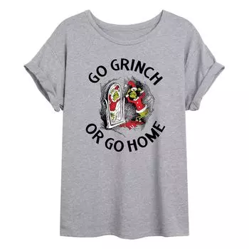 Размерная футболка с рисунком Dr. Seuss Grinch Home для юниоров Licensed Character