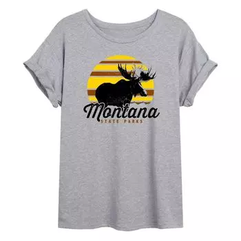 Размерная футболка с рисунком Montana State Park для юниоров Licensed Character