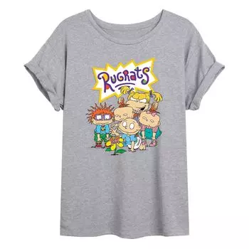 Размерная футболка с рисунком персонажей Juniors' Rugrats Licensed Character