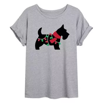 Размерная футболка с рисунком Scottie Dog для юниоров Holiday Licensed Character