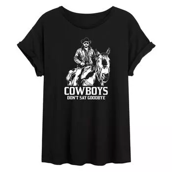 Размерная футболка с рисунком Yellowstone RIP Bye для юниоров Licensed Character
