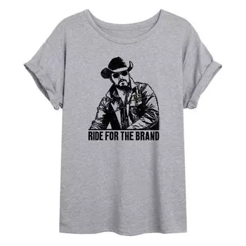 Размерная футболка с рисунком Yellowstone Rip для юниоров "Ride For The Brand" Licensed Character