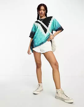 Разноцветная футболка с принтом Wrangler