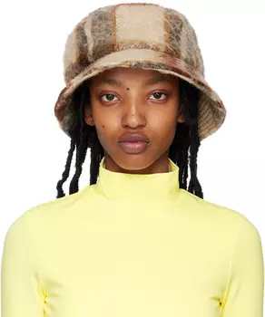 Разноцветная короткая шляпа на бретелях ANINE BING