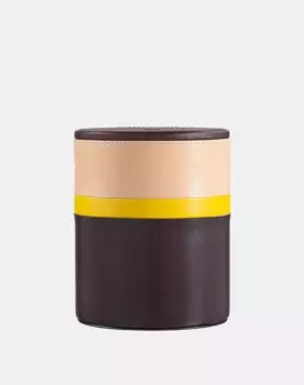 Разноцветная кожаная бутылка Dudu, бордовый