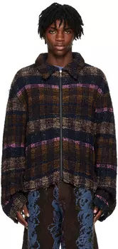 Разноцветная куртка со вставками VITELLI