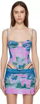 Разноцветная майка Hanna Jewett Deia Miaou