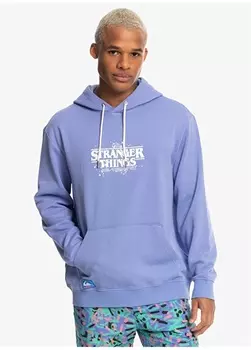 Разноцветная мужская толстовка с воротником с капюшоном Quiksilver