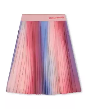 Разноцветная плиссированная юбка для девочки Sonia Rykiel