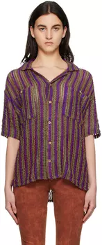 Разноцветная полосатая рубашка Andersson Bell