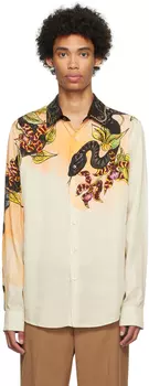 Разноцветная рубашка из бисера Dries Van Noten