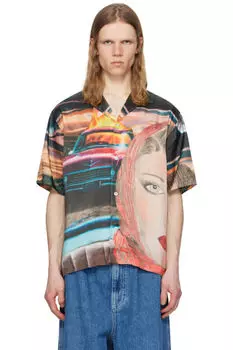 Разноцветная рубашка с коротким рукавом SUNNEI