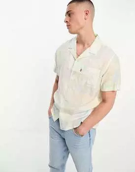 Разноцветная рубашка с короткими рукавами и принтом Levi's Sunset Camp