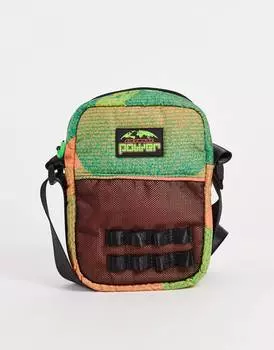 Разноцветная сумка через плечо с абстрактным принтом ASOS DESIGN