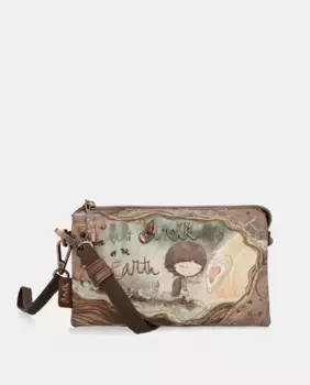 Разноцветная сумка на плечо Anekke Core с 3 отделениями