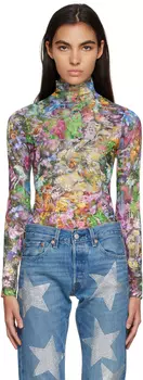 Разноцветная водолазка Cardio Nova Collina Strada