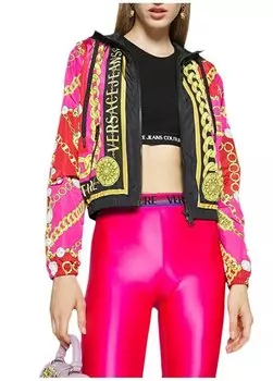 Разноцветная женская куртка 75HAS4D1 Versace Jeans Couture