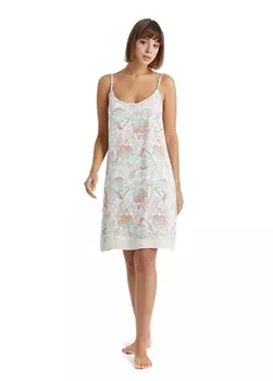 Разноцветная женская ночная рубашка с принтом Blackspade