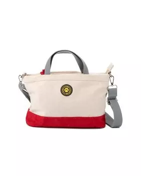 Разноцветная женская сумка через плечо на молнии Stamp, мультиколор