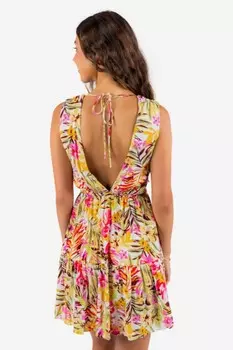 Разноцветное мини-платье Copacabana Rip Curl, мультиколор