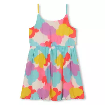 Разноцветное платье без рукавов Billieblush, цвет multi