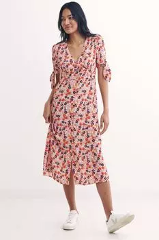 Разноцветное платье миди Alexis Nobody's Child, мультиколор