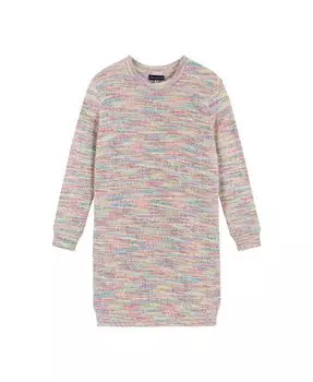 Разноцветное трикотажное платье Andy & Evan, мультиколор