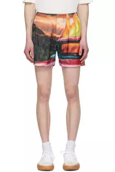 Разноцветные эластичные шорты SUNNEI