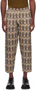 Разноцветные брюки Alberto ZANKOV