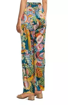 Разноцветные брюки Wild Kelly Johnny Was, мультиколор