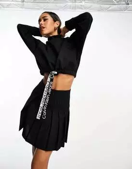 Разноцветные джинсы Calvin Klein Jeans с воротником на шнурке на талии