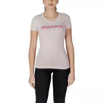 Разноцветные хлопковые топ и футболка GUESS