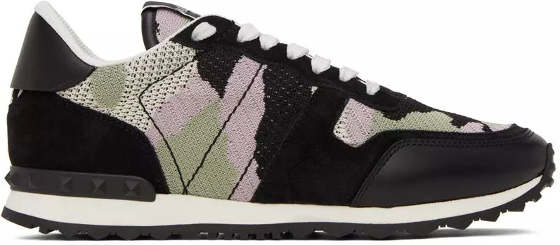 Разноцветные кроссовки Rockrunner Valentino Garavani