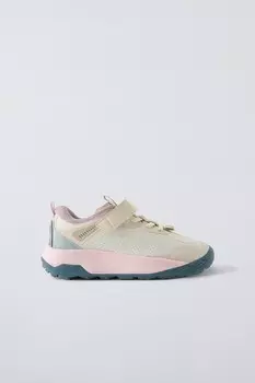 Разноцветные кроссовки ZARA, розовый