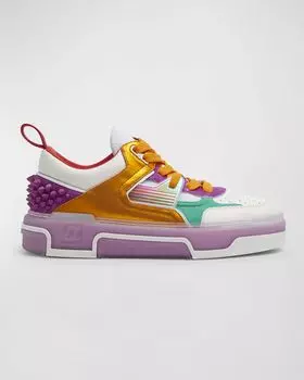 Разноцветные низкие кеды Astroloubi Donna Spike Christian Louboutin, цвет Kismet/Supernova