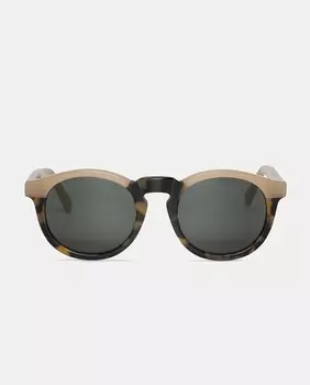 Разноцветные овальные солнцезащитные очки из ацетата Mr. Boho, мультиколор