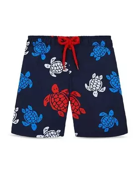 Разноцветные плавки черепахового цвета для мальчиков Jim Jim Vilebrequin - Little Kid, Big Kid, синий