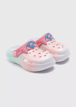 Разноцветные сабо Disney Stitch для девочек (до 4–12 лет), мультиколор