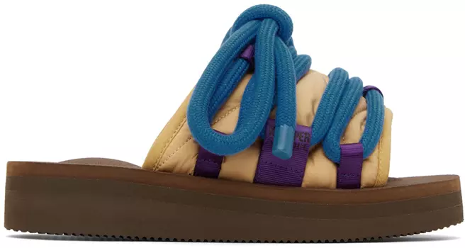 Разноцветные сандалии Suicoke Edition MUUK KidSuper