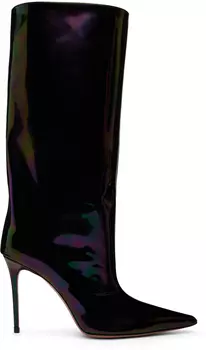 Разноцветные сапоги Fiona Amina Muaddi