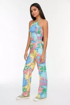 Разноцветные тканые брюки с карманами Trendyol, разноцветный