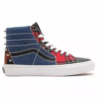 Разноцветные женские кроссовки Tartan Daze SK8 Hi Vans, мультиколор