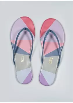 Разноцветные женские тапочки Tkees