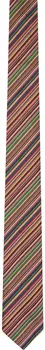 Разноцветный галстук в фирменную полоску Paul Smith