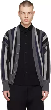 Разноцветный кардиган с луверами CFCL